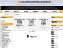 Tablet Screenshot of dl-motoren.de
